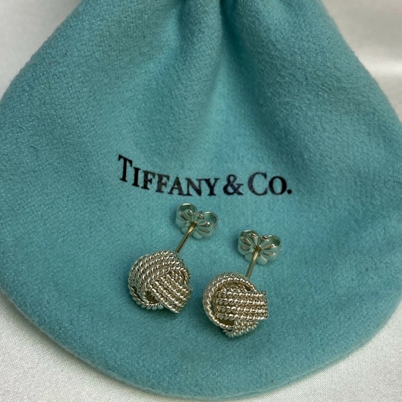 Tiffany & Co. Jewelry - Tiffany & Co. S.S 925 Twist Knot Earrings